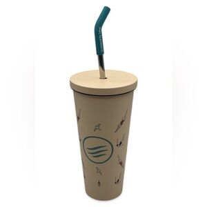 United By Blue 24 oz Insulated Steel Straw Tumbler